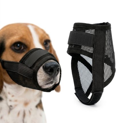 Mesh Dog Muzzle | Breathable Dog Safety Muzzle | Rupkotha Pet Care