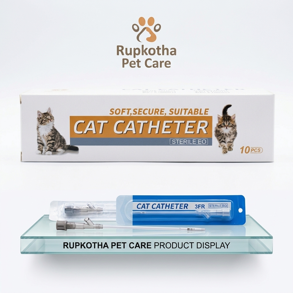 Cat Urinary Catheter 3FR for Veterinary Use | Rupkotha Pet Care