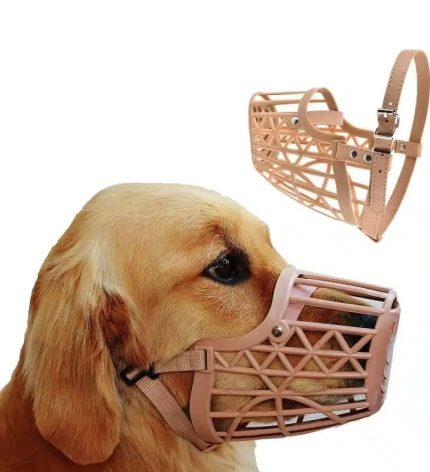 Basket Dog Muzzle for Dogs | Dog Safety Accessory | Rupkotha Pet Care